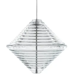 Tom Dixon - Press LED Pendelleuchte Cone, klar