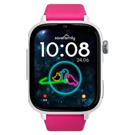 SaveFamily SaveWatch Plus 2 GPS+Cellular 49,8 mm Weiß Silikonarmband Lollipop
