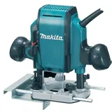 Makita MAKITA RP0900X / 2 Oberfräse - 1/4 "und 3/8" ** UK-Stecker mit Adapter geliefert **