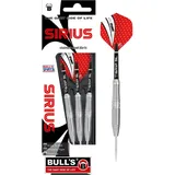 BULL'S Sirius Steel Dart 24g, Silber