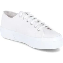 SUPERGA Damen Plateau Sneaker - Blau,Rot,Weiß - 39