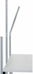 Rocholz HR-Anbauprofil lang SYSTEM FLEX gerade Version 1745x40x40 mm RAL9006