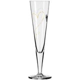 Ritzenhoff & Breker Ritzenhoff Champagnerglas Goldnacht 205 ml Kristall, Kristalloptik Gold