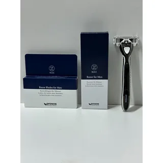 PROWIN MAX RAZOR FOR MEN & BLADES FOR MEN, 3 Stück