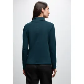 STREET ONE Rollkragenshirt blau 34