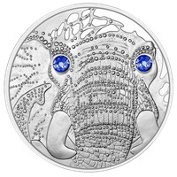 Münze Österreich 20,74 g Silber Augen der Kontinente Ruhe