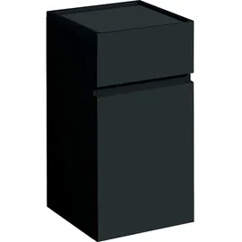 Geberit Renova Plan Seitenschrank, mit einer Tür und einer Schublade, 39x70x36cm, lava / lackiert matt