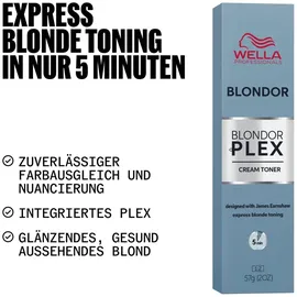 Wella BlondorPlex Cream Toner /86 ultra cool booster 60 ml