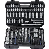 PROJAHN 1⁄4 + 1⁄2 proficraft Satz 182-tlg.., 48 Zahn Knarren,