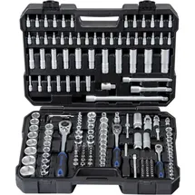 PROJAHN 1⁄4 + 1⁄2 proficraft Satz 182-tlg.., 48 Zahn Knarren,