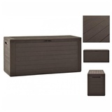 vidaXL Gartenbox Braun 116x44x55 cm