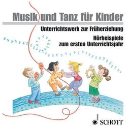 Schott Verlag Hörspiel-CD Musik und Tanz für Kinder 1 – Lehrer-CD-Box, 2 Audio-CDs
