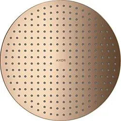 hansgrohe Axor Kopfbrause 35302300 Decke, UP-Installation, polished red gold