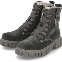 Lurchi Mädchen Schnürstiefeletten/ Winterstiefel LANIA Grün Rauleder Größe: 32