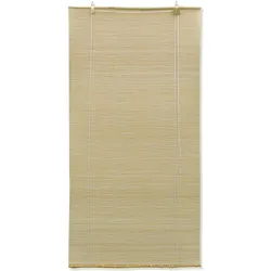 vidaXL Bambusrollo 140x220 cm Natur
