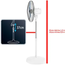 Rowenta VU4410 Essential+ Standventilator weiß