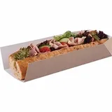 ColPac Kompostierbare Baguetteschachtel mit offener Seite 25cm