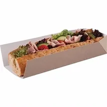 ColPac Kompostierbare Baguetteschachtel mit offener Seite 25cm