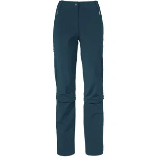Vaude Farley Stretch Capri T-zip III Hose (Größe 3XL, blau)