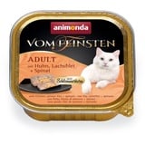 Animonda Vom Feinsten Adult mit Schlemmerkern Huhn, Lachsfilet & Spinat 6 x 100 g