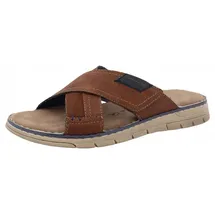 Tom Tailor Flacher Slipper Herren Cognac 41