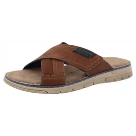 Tom Tailor Flacher Slipper Herren Cognac 41