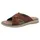 Tom Tailor Flacher Slipper Herren Cognac 41