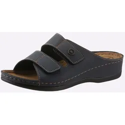 Franken-Schuhe Pantolette Franken-Schuhe dunkelblau 37