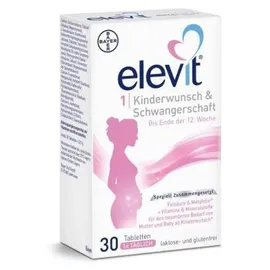 Bayer Elevit 1 Kinderwunsch & Schwangerschaft Tabletten 30 St.