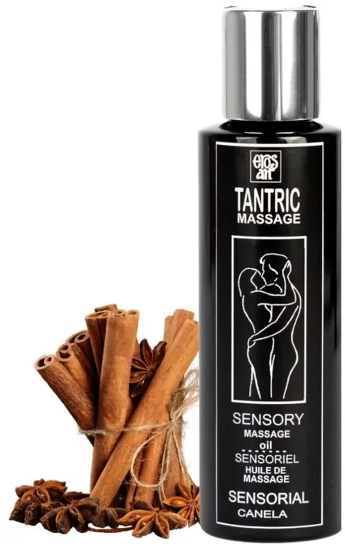 EROS-ART - NATÜRLICHES TANTRISCHES MASSAGEÖL UND APHRODISIAKUM ZIMT 100 ML