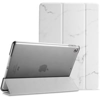 ProCase Hülle für iPad 9./8./7. Generation 10,2 Zoll 2021 2020 2019, Schutzhülle Smart Case Cover Kompatibel mit iPad 9/8/7 –Weißmarmor