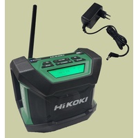 HIKOKI UR18DA Digital Baustellenradio DAB+ Bluetooth inkl. Netzteil