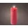 Lumineo LED Wachskerze 19 cm rot