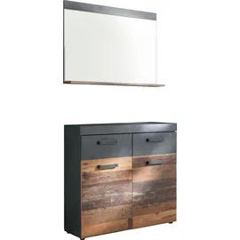 Home Affaire Ilana Garderoben-Set 2 Stk. 0 x 0 x 0 grau
