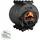 Kanuk® GmbH Kanuk Warmluftofen 10 kW Stahl Schwarz