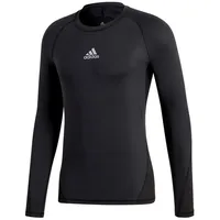adidas Herren Langarm Shirt ALPHASKIN TECHFIT1 schwarz 3XL