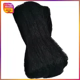 Vogelschutznetz 10m x 4m Feinmaschig für Hochbeet Obstbäume Erdbeeren Schwarz