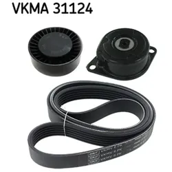 Keilrippenriemensatz SKF VKMA 31124 für VW Seat Transporter T4 Cordoba