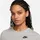 Nike Sportswear Club Essentials T-Shirt Damen 063 - dk grey heather L