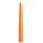 Spitzkerzen 24 x 2,3 cm orange 12 St.