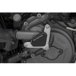 SW-Motech Wasserpumpenschutz - Schwarz/Silbern. Ducati Modelle., schwarz