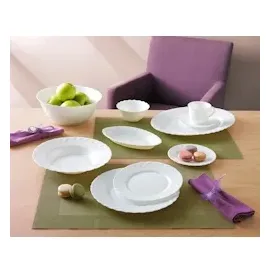 Arcoroc Trianon flach, 27.3cm, Opal, weiß, 6 Stück