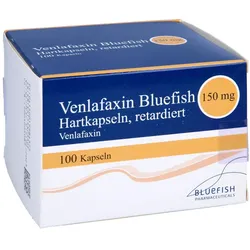 VENLAFAXIN Bluefish 150 mg Retardkapseln 100 St