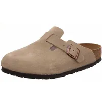 Birkenstock Boston Weichbettung Veloursleder taupe 36