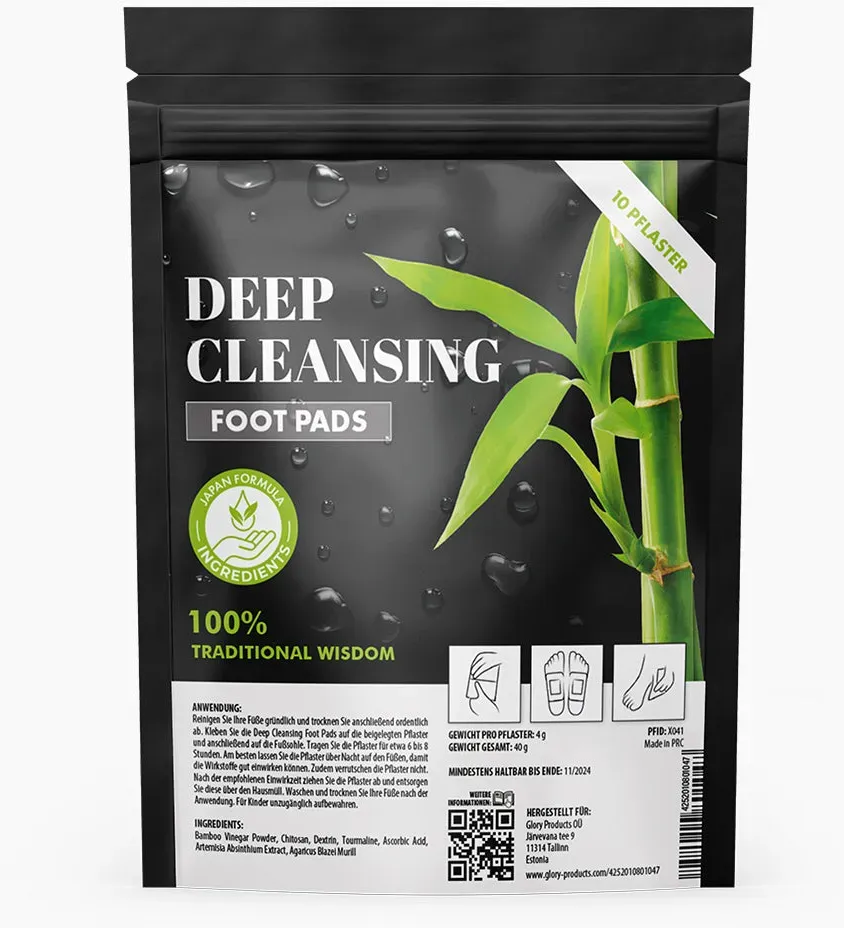 Deep Cleansing Foot Pads (10 Pflaster)