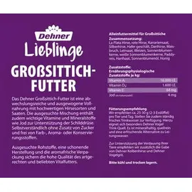 dehner lieblinge Großsittich-Futter 10 kg