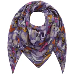 Codello Tuch mit Allover-Print lilac Damen 