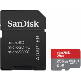 SanDisk Ultra microSD UHS-I U1 A1 150 MB/s + SD Adapter 256 GB