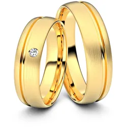 Trauringe Augsburg 750er Gelbgold - 8592