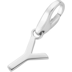 Giorgio Martello Milano Charm Buchstabe Y, Silber 925 Damen 